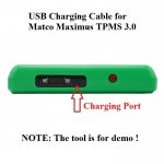 USB Charging Cable for Matco Tools MAXIMUS TPMS 3.0